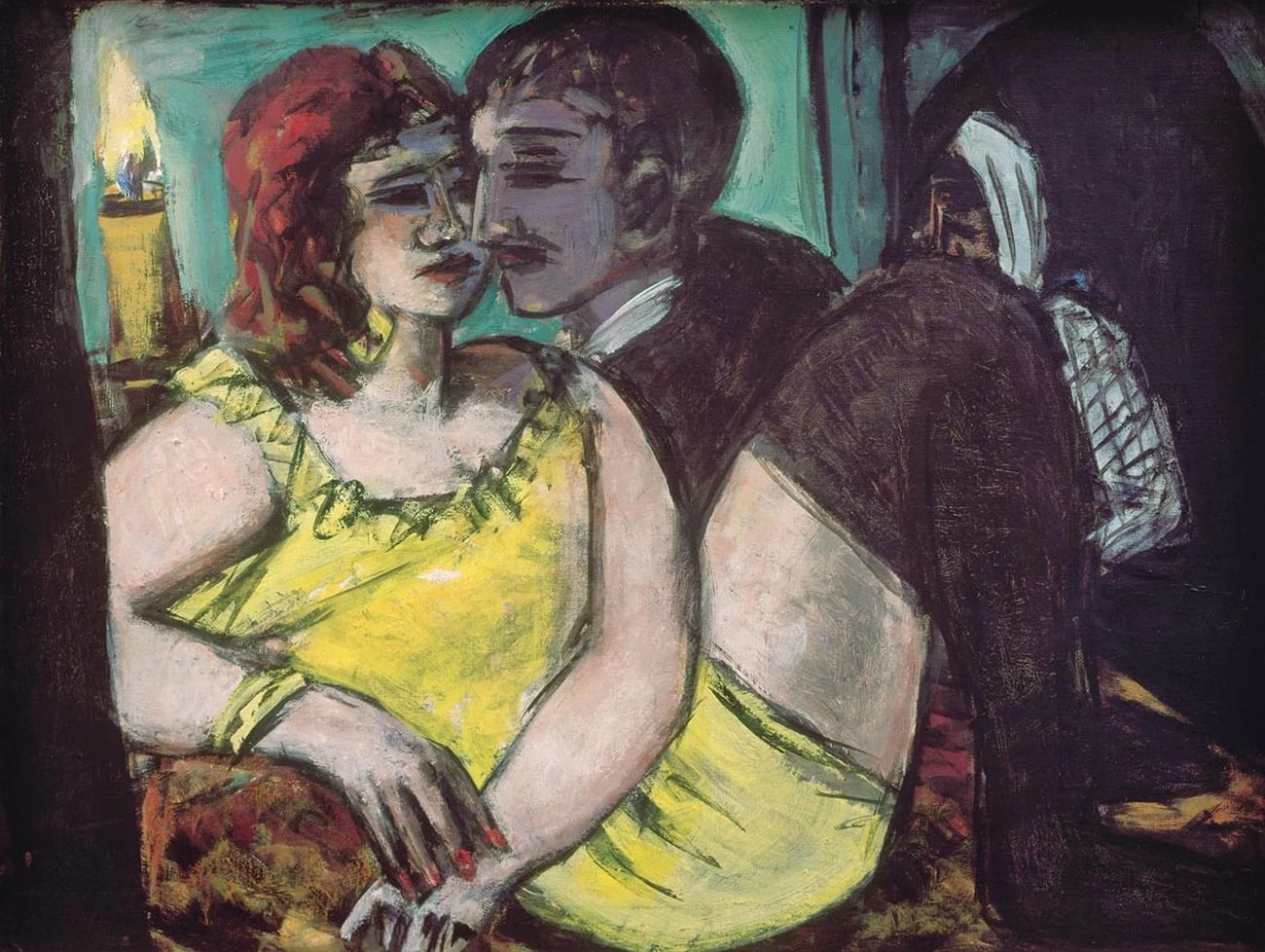 Gli amanti (verde e giallo), 1940 - Museum Ludwig, Köln